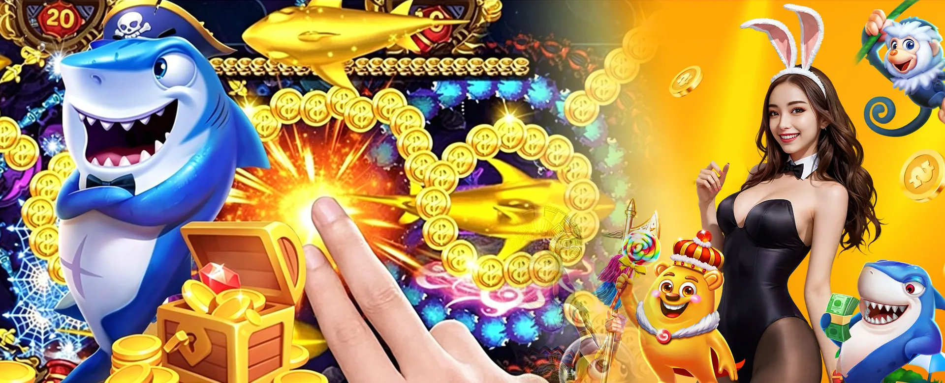 Dynamic background image for VIPSlot PH, symbolizing online gaming and the new PAGCOR logo